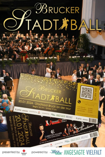 Bruckerstadtball Bild 20.1.24 mit AllroundDancer Info 06644512100 Fahrgemeinschaften Taxitänzer