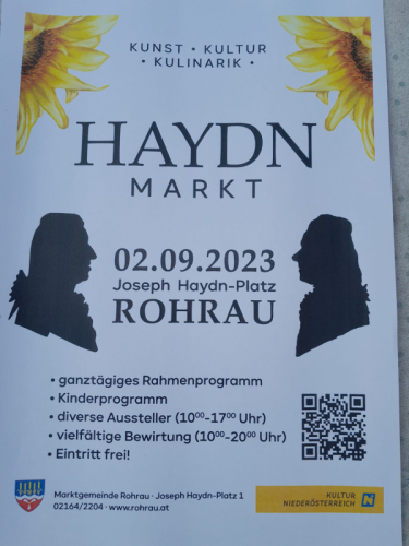 Hyden Markt Rohrau  Ganztägig nähe Wie.n Kulinarisches Musik u. Tanz von 16-20h Info 06644512100 Treffpunkt Livemusik 16h 