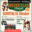 Kolomonimarkt Wolfsberg Festzelt Lobisser mit AllroundDancer.at Info 06644512100