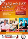 Casino Velden  A1 TANZ mit UNS PARTY So 7.u.14.8 mit Workshop ab 16h AllroundDancer am Wörthersee